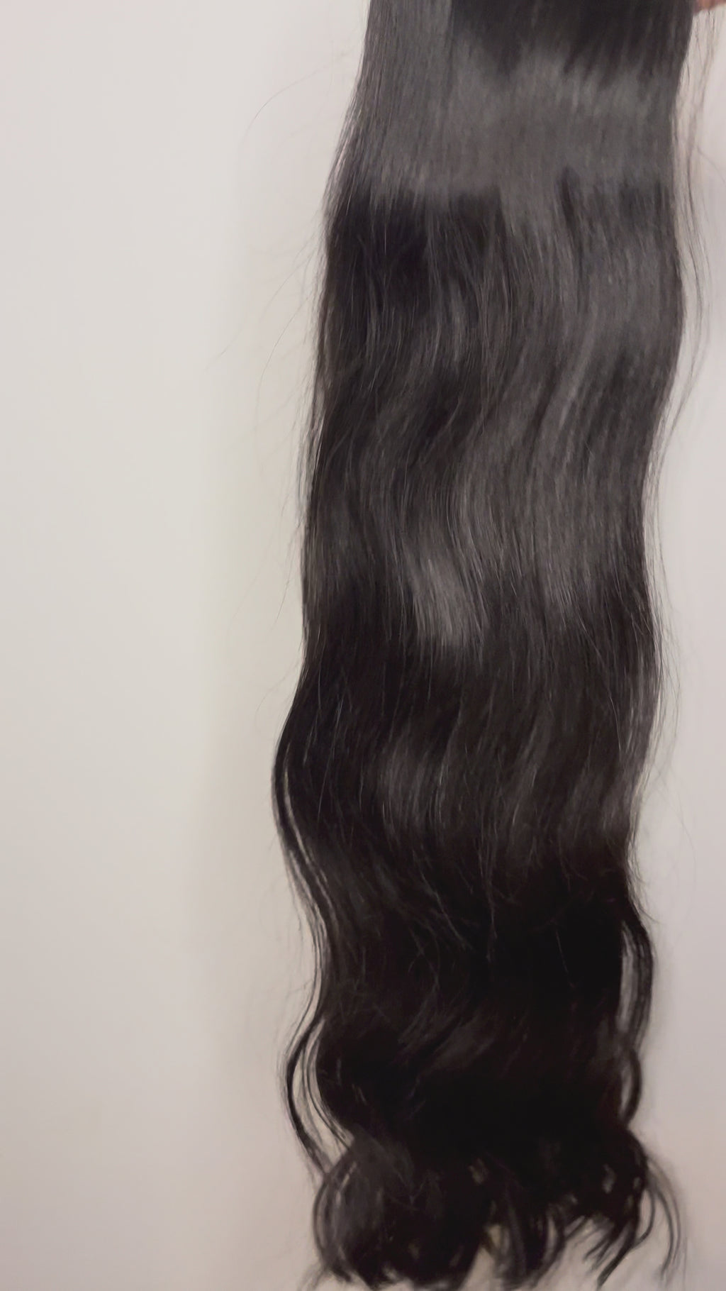 Raw indian wavy